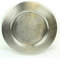 Marokkanisches Serviertablett Silber Ø 30cm rund aus Metall, Orientalisches Tee-Tablett, Kunsthandwerk aus Marrakesch Ostern Muttertag Dekoration Hoyam 30 TTB305S