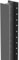 Fencemate Durapost Steel Fencing Fence Post Anthracite grey 1.8m/2.4m (2400mm (8ft), Slotted Post)