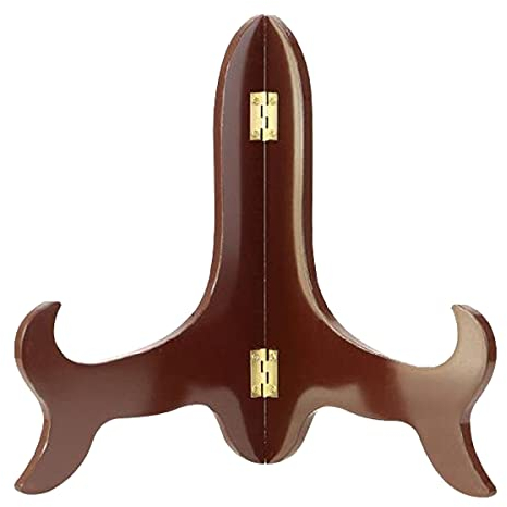 LUXIAOBAO Vintage Display Stand Wooden Stand Picture Holder Photo Display Stand for Weddings, Birthday Party, Home Decoration