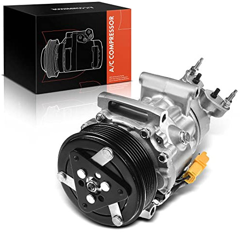 Frankberg Sistemas de aire acondicionado Compresor de aire acondicionado con embrague Compatible con M.i.n.i R55 R56 R57 R58 R59 R60 R61 Replace# 64529223392incl. aceite premezclado