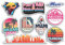 A5 Aufkleberbogen Miami Vinyl Aufkleber – Florida City America USA Briefmarke Surf Urlaub Reisen #78494