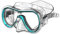 SEAC Unisex-Youth Giglio Einglasmaske zum Schnorcheln und Tauchen für Erwachsene und Jugendliche, transparent/hellblau, Standard