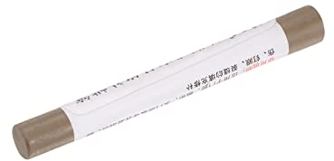 sourcing map Holzwachs Füllstab, Möbel Buntstifte Holz Reparatur Wachs Füllstab Ausbessern Wachs Farbe Stifte für Kratzer Löcher Boden Laminat Tische Schreibtische, Schweres Holz Braun