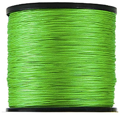 Filo da Pesca trecciato 8 Fili 500m, Liscio in PE multifilamento trecciato, per Pesca in Mare 8.3 – 40.5 kg (0.16-05MM) disponibile in più colori (Verde,3.0-0.28mm)