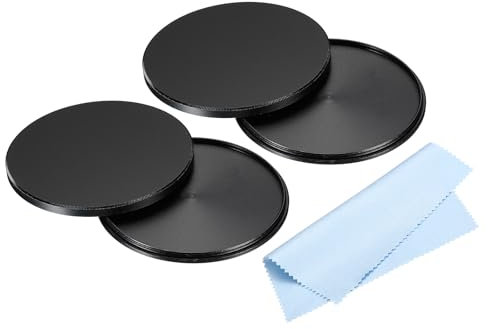 PATIKIL Tapa de Objetivo de 72mm 2 Unidades Cubierta Universal de Tapa de Objetivo de Cámara Funda de Metal Frontal de Protección para Filtro de Objetivo con Paño de Limpieza