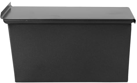 MAGICLULU Food Serving Tray Pullman Loaf Pan with Lid DIY Baking Molds Japanese Loaf Pan Stainless Steel Bakeware Loaf Pans with Cover Nonstick Bread Tin Steel Toast Mahjong Square