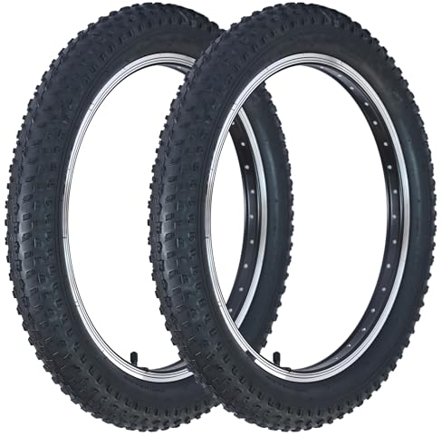 GRELiving E-Bike Reifen Fat Bike Tire 20x3.0 Mantel 60 TPI 3.0 Reifen Fatbike Fahrradreifen Fuer E-Bike/Mountainbike