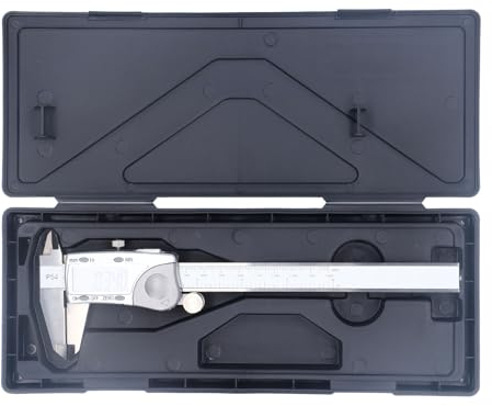 Digitaler Messschieber, Edelstahl-Messschieber, IP54 Wasserdicht, 0-6 Zoll Bereich, 0,005 Mm Auflösung, für Präzisionsmessungen