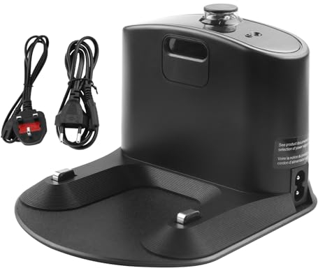 ANTIEE Charger, Charger Base, Charging Dock Batteria per Docking Station e5 e6 i1 i3 i4 i6 i7 i8 500 600 700 800 900 980 Series Vacuum Cleaner Aspirateurs