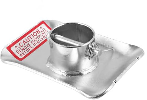 GRADENEVE Trailer Jack Foot Plate Locking Pin Base Safety Pin for Jack Foot Plate Camper Rv