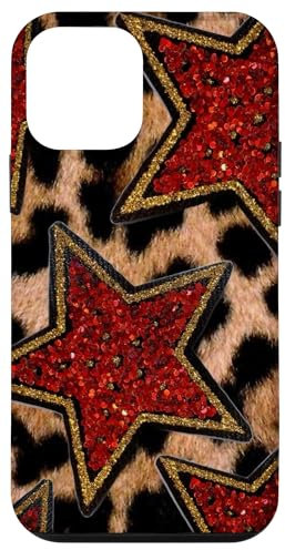 iPhone 12 mini Cheetah print Y2K Star Case