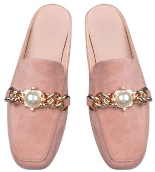 Generisch Scarpe rosa antico scarpe da donna scarpe etniche casual estive moda cava traspirante tacco piatto suola morbida scarpe casual invernali scarpe donna 39, Colore: rosa., 44 EU