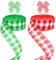 G2PLUS Rot und Grün Weihnachten Juteband, 40mm Breit Geschenkband zum Basteln, 20M Kariertes Sackleinen Band mit Draht, Weihnacht Dekoband für Geschenk, Weihnachtskranz, Weihnachtsbaum