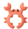 Support pour cuillère à crabe, porte-ustensiles de crabe, support d'ustensiles en silicone en forme de crabe, repose-cuillère, ustensile de cuisine, support de louche résistant à la chaleur pour la