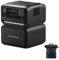 Station électrique Portable EF ECOFLOW River 3 Max Plus sans Fil et Batterie Externe 5000 mAh, Batterie LFP 858 Wh, jusqu'à 1200 W de Sortie, générateur Solaire pour Camping et Camping-Car