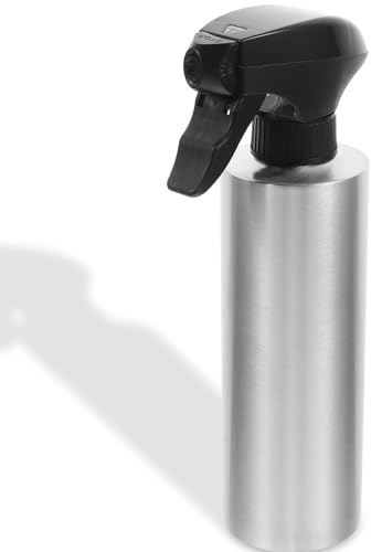 DEARMAMY Edelstahl Sprühflasche 350ml Klein für Pflanzen Pflanzensprüher mit Feinem Nebel Garten und Zimmerpflanzen