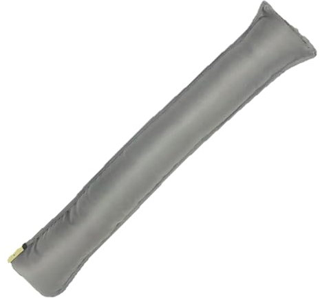 Rohi Door Draught Excluder – Energy Door Draft Stopper Insulator – Insects & Noise Stopper Draft Excluder for Doors Cushion – Heavy Duty Draft Excluder for Doors & Windows (Grey, Pack of 1)