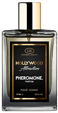 Hollywood Attraction Homme, profumo ai feromoni uomo, per attrarre e sedurre (1x75ml) - Wonder Company
