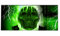 Silent Monsters Mauspad XXL 900 x 400 mm großes Mousepad Totenkopf grün - Vernähter Rand, rutschfest & leise, für Gaming Büro Office Homeoffice Tastatur - 90 x 40 cm groß Mouse Pad Mat alle Maus Arten