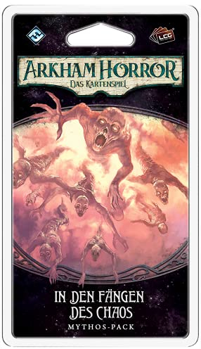 Fantasy Flight Games | Arkham Horror: LCG – In den Fängen des Chaos | Erweiterung | Expertenspiel | Kartenspiel | 1-4 Spieler | Ab 14+ Jahren | 45+ Minuten | Deutsch