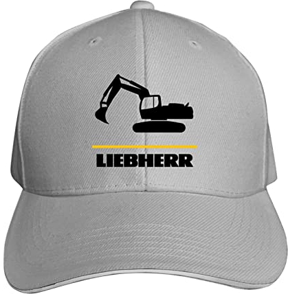 FJKHNDNZ Unzrvapquj Sandwich Curved Edge Outdoor-Baseballkappe Unisex Verstellbar, grau, Einheitsgröße