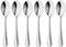Stainless Steel Sliver Tea Spoons Set of 6 - Tea Spoon for Coffee & Dessert, Indoor or Outdoor Picnic Party, Home, Kitchen, Restaurant Camping Cutlery Utensil Set, Dishwasher Safe