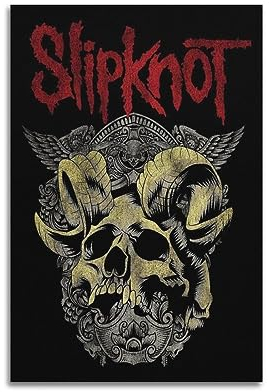 VZRSQZK Rockband-Poster, Schiebeknoten-Poster, dekorative Malerei, Leinwand, Wandposter und Kunstdruck, modernes Familienschlafzimmer, Dekoration, Poster, 20 x 30 cm