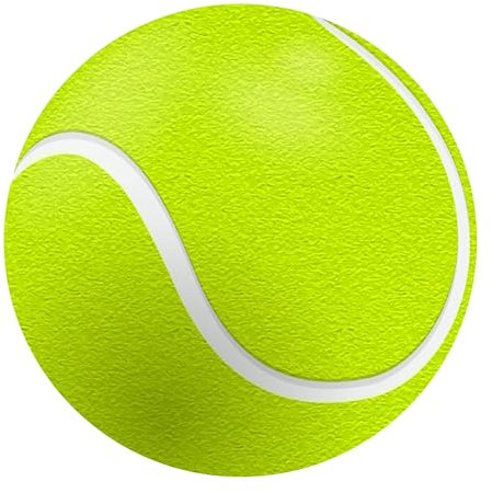 Tennisball-Magnet, Sport-Aufkleber für Schulschließfächer und Kühlschränke, Team-Partygeschenke, 12,7 cm