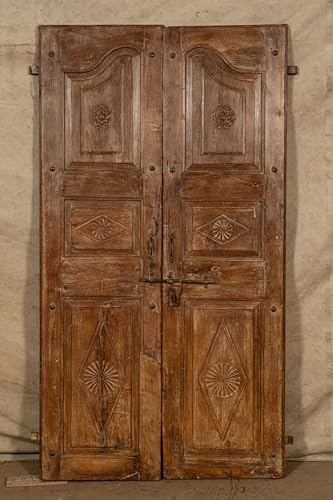 Biscottini Puerta interior L112 x PR10 x H188 - Puerta de madera - Puertas de interior y exterior - Muebles de casa