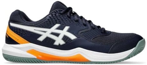 ASICS Herren Gel-Dedicate 8 Padel Sneaker, Mitternacht/Weiss, 46.5 EU