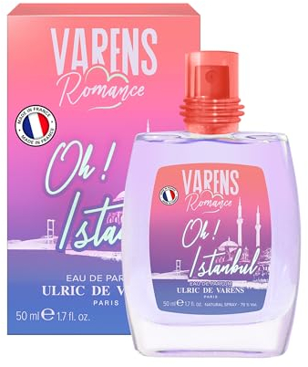 ULRIC DE VARENS - Eau De Parfum Varens Romance Oh! Istanbul - Chypre, Fleuri, Musqué - Parfum Femme - Vaporisateur - Made in France - 50 ml