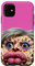 Hülle für iPhone 11 Lustiges hässliches Telefon