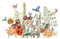 Wandtattoo Grüne Pflanze Groß Wand-Aufkleber Pferde Tapeten Fürs Zimmer (Multicolor, One Size)