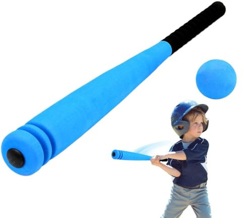 Baseballschläger Und Bällen, Schaumstoff Baseballschläger Baseballschläger Kinder Hochwertigem Schaumstoff Überzogen, Für Tägliches Training, Outdoor-Sport
