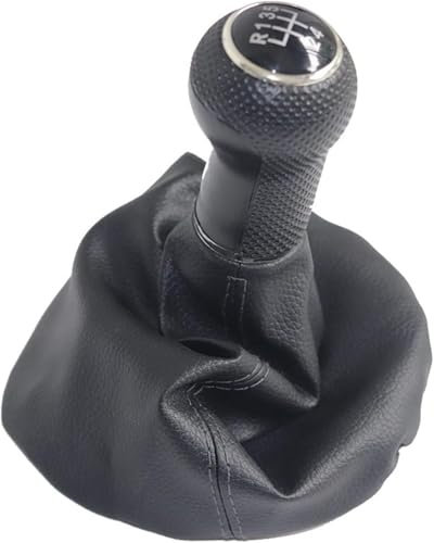 ANRAM Auto Schaltknäufe,Für VW Polo Classic 6N 6N2 1996 1997-2001,Schaltknauf Hebelwechsel Gang Schaltkopf Ersatzk Zubehör