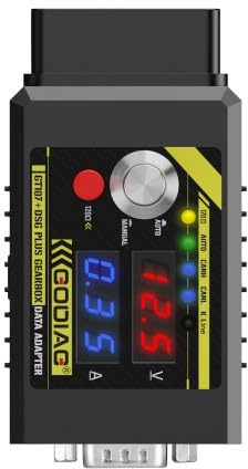 GO-DIAG GT107+ DSG Plus Getriebedatenadapter mit Spannungsstromanzeige für DQ250 DQ200 VL381 VL300 DQ500 DL501 B-enz B-MW
