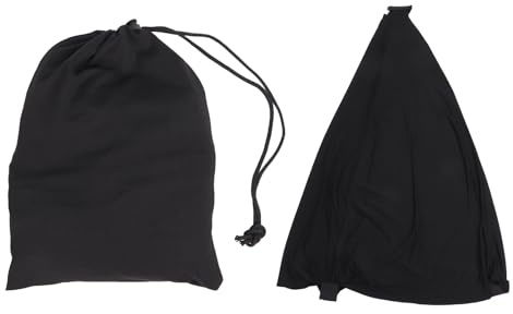 Lautsprecher Stand Abdeckung DJ Stativ Stretch Rock Verstellbar dehnbar Polyurethan Faser Skrim (Black)