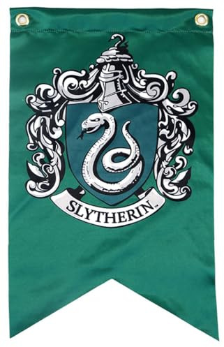Wandbanner im magischen Stil für Harry-Potter-Slytherin-Cosplay-Dekoration 50X30CM