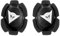 Dainese Motorrad Knie Slider, Schwarz/Weiss