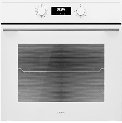 Teka HSB 630 - Horno Multifunción de 60 cm, Sistema de Limpieza Teka HydroClean PRO, 8 Funciones de Cocinado, Touch Control, Sistema de 1 Guía Plus-Extension, Color Blanco
