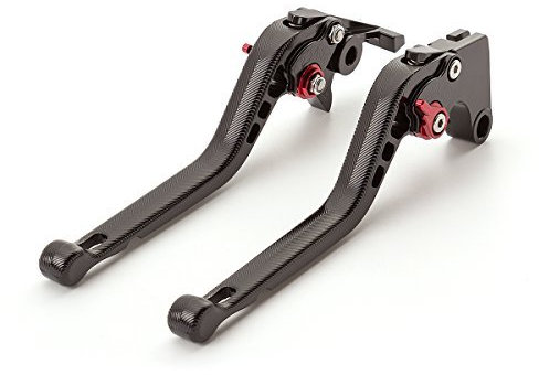 FXCNC CNC Aluminum Long Adjustable Brake Clutch Levers set Pair Compatible with CBR 125 R 2004-2017