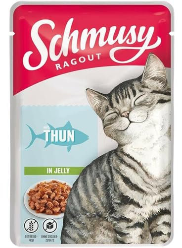 Schmusy Ragout mit Thunfisch in Jelly 100g (Menge: 22 je Bestelleinheit)