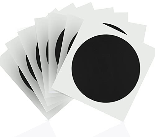 50 NFC Tags Sticker,nfc-tag,Schwarz NFC Sticker, NTAG 215 Tags Programmierbarer,504 Byte, kompatibel mit iPhone Kurzbefehle iOS App Homekit | Android Smartphone Apps | Switch Amiibo