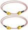 Boobrie 2 x SMA Verlängerung 50CM SMA Kabel Stecker auf Buchse Kabel RG316 Koaxialkabel WiFi Antenne Koaxialkabel für 2G 3G 4G LTE Low Loss WiFi Antenne Wireless LAN Router GPS