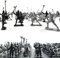 BYNYXI 60 Stück Mittelalter Spielzeugsoldat Figuren, 5-7cm Armee Soldaten Militärfiguren Archaische Warriors Horses Soldiers Plastik Mittelalterliche Ritter Spielzeug für Kinder Jungen Geschenk