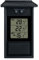 HpLive Thermomètre numérique Max Min pour serre, mini thermomètre numérique étanche, jardin, intérieur, extérieur, mur, noir