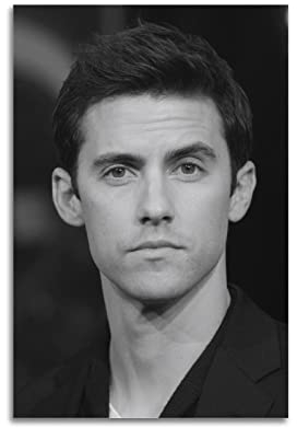 NOGRAX Schauspieler Star Milo Ventimiglia Poster für Schlafzimmer, Ästhetik, Bilddruck, Leinwand, Gemälde, 20 x 30 cm, ungerahmt