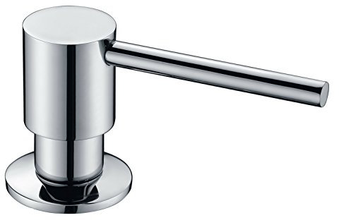 Distributeur de savon pour évier de cuisine, distributeur de savon intégré, distributeur de savon ou de lotion chromé