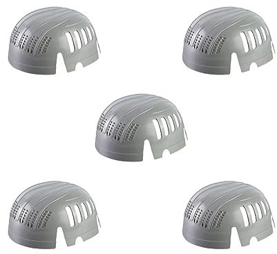 Bump Cap Einsatz Zubehör Kopfschutz Innenschale für Baseball Caps, 5er-Set (grau), 8