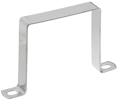 QUARKZMAN Rohrschellen, 90 * 90 mm U Geformt Verbinder KlammerKraftstoffleitung Schlauchschellen, Wasserleitung Luftschlauch Schlauchschelle Fastener